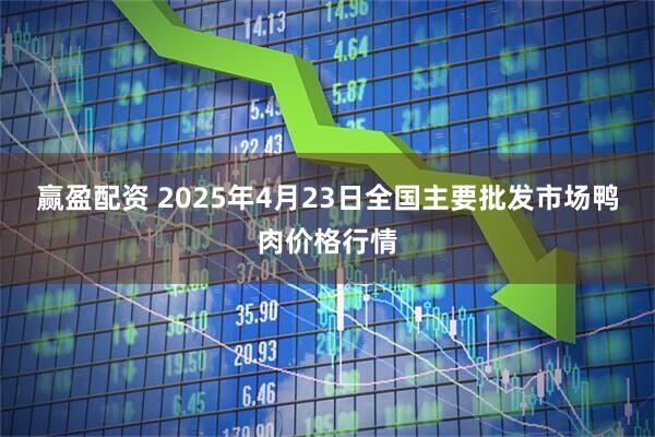 赢盈配资 2025年4月23日全国主要批发市场鸭肉价格行情